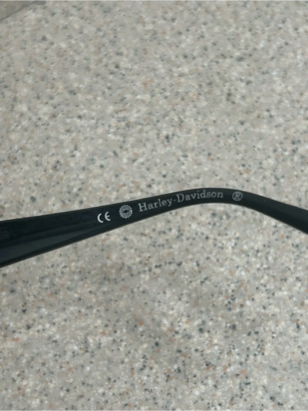 Harley Davidson HDS 355 Mens BLK-3 Riding Flames Sunglasses Vintage 2001 Used